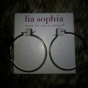 Silver Hoop Earrings