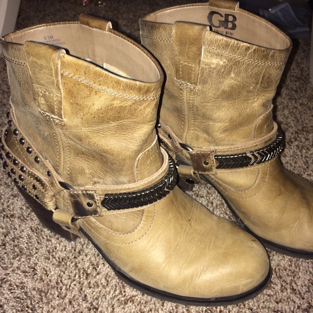 Tan Ankle Boots