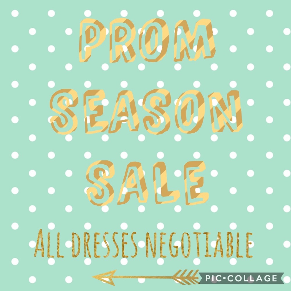 LAST MINUTE PROM DRESS SALE
