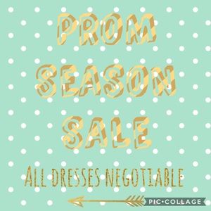 LAST MINUTE PROM DRESS SALE