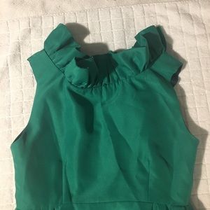 Emerald Green Camilyn Beth "Go-Go" dress