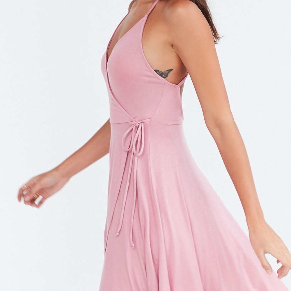 Kimchi Blue Wrap Dress Urban Outfitters