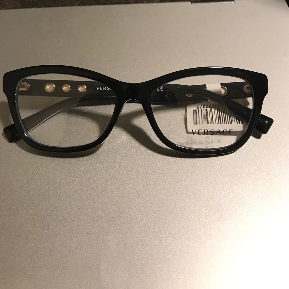 BLACK VERSACE FRAMES FOR LADIES