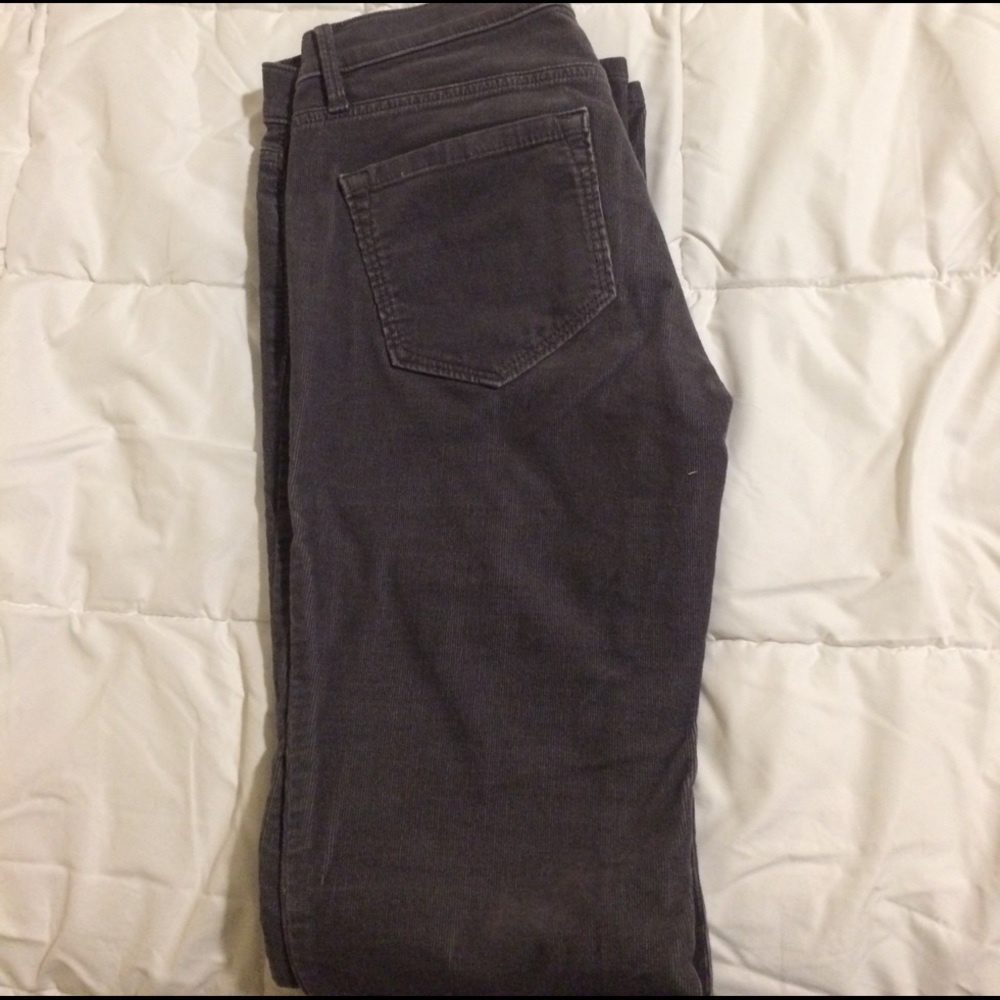 Corduroy gray Ann Taylor pants