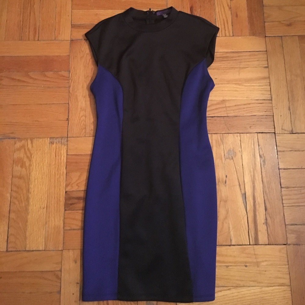 Forever 21 Navy & Black Dress