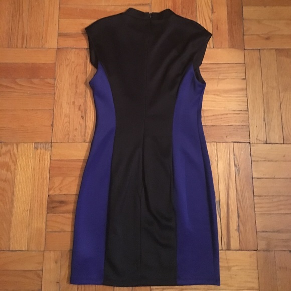 Forever 21 Navy & Black Dress - Picture 2 of 3