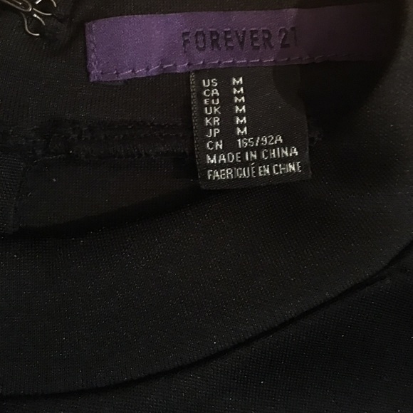 Forever 21 Navy & Black Dress - Picture 3 of 3