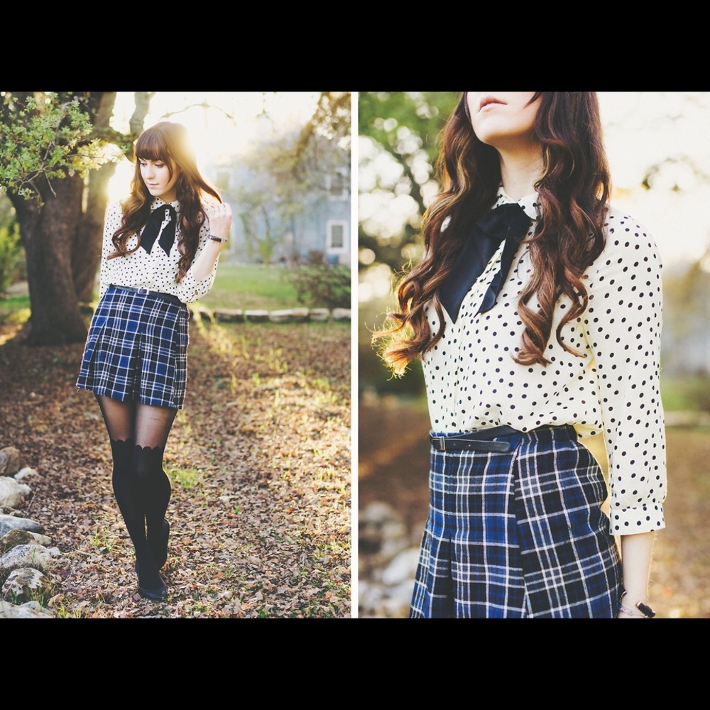 Plaid Brandy Melville Skirt