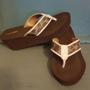 Coach sandals
