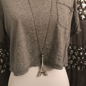 Forever 21 Eiffel Tower necklace