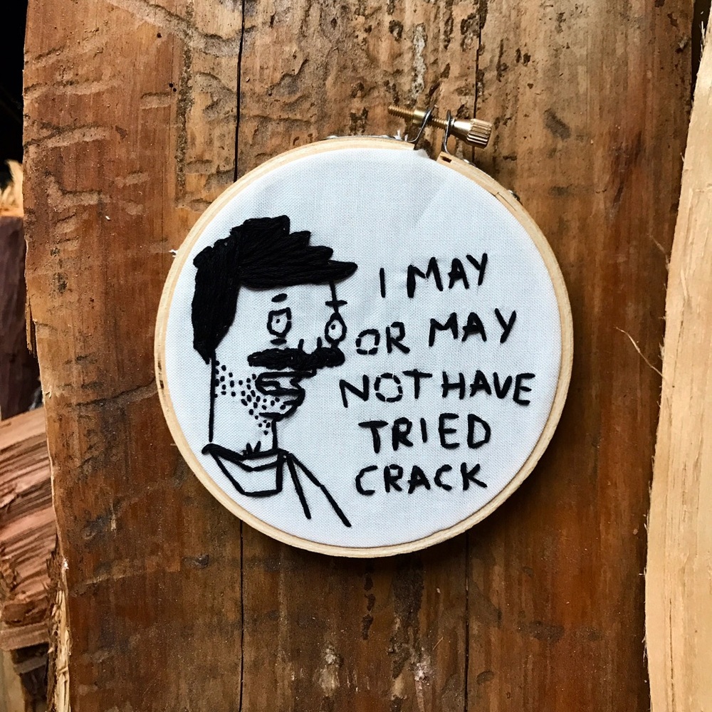 Bob's Night Out Embroidery