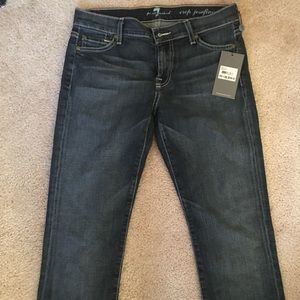 NWT Seven of mankind cropped/Capri jeans