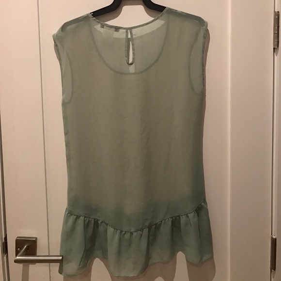 Mint drop-waist top - Picture 2 of 3