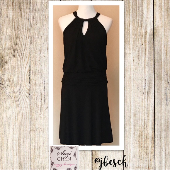 Susi Chin for Maggy Boutique Dresses & Skirts - Susi Chin for Maggie Boutique Black Halter Dress