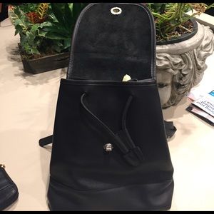 Vintage Coach backpack. Black. Never used