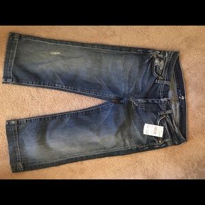 Seven of mankind cropped/Capri jeans