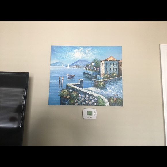 4 Matching Pieces of Wall Art -- Very Classy