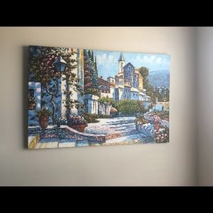 4 Matching Pieces of Wall Art -- Very Classy