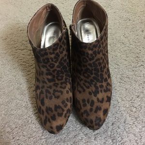 Madden Girl leopard wedges