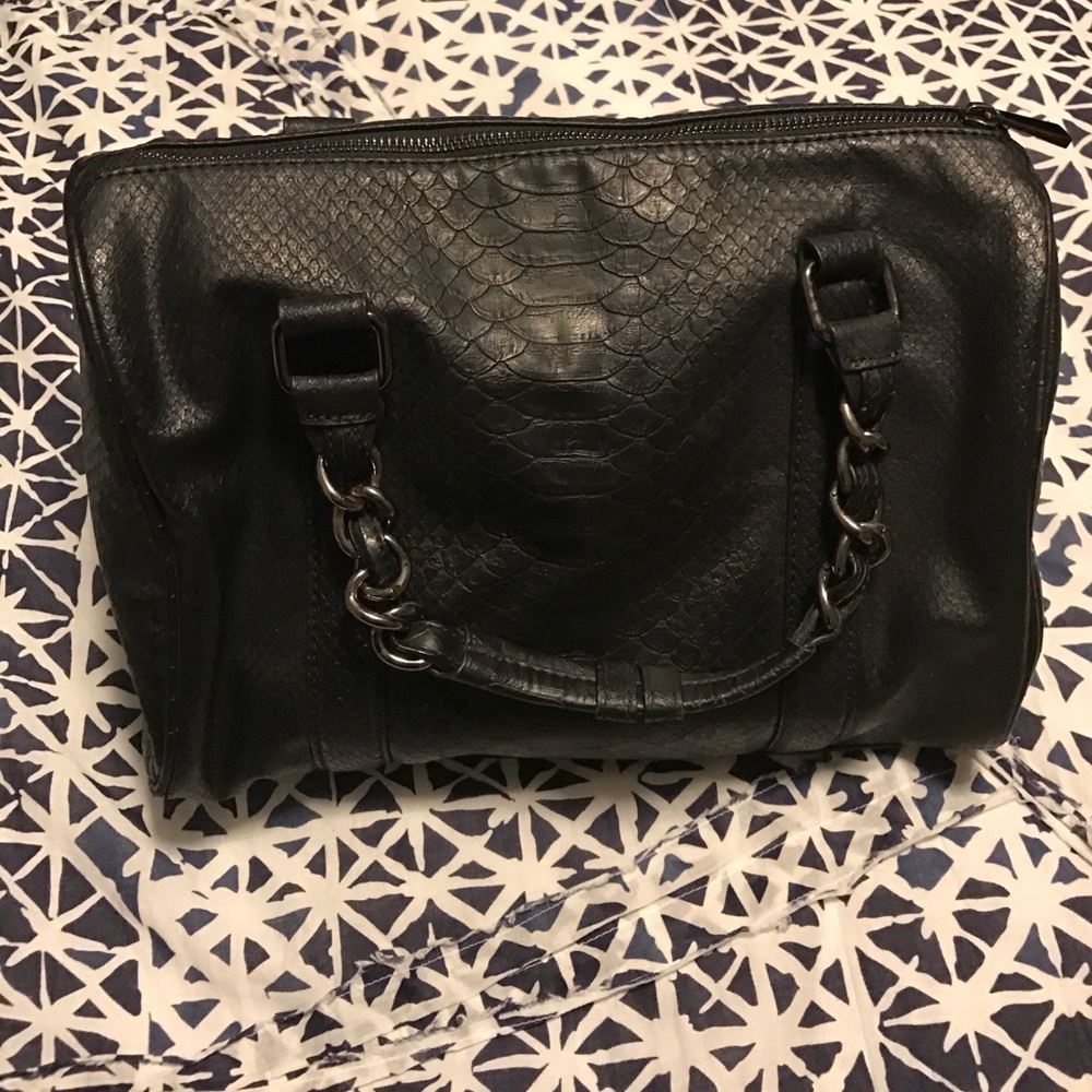 Express black leather purse LIKE NEW