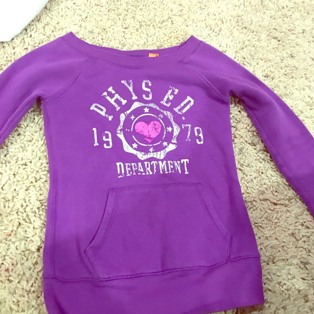 Purple hoodie