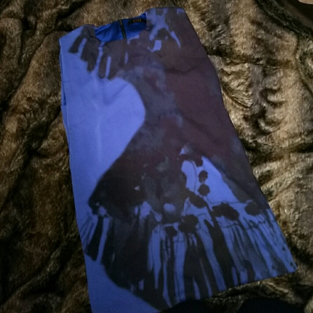 Ovi Navy Blue Dress