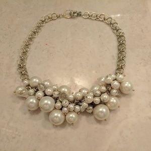 J. Crew Chunky Pearl Necklace