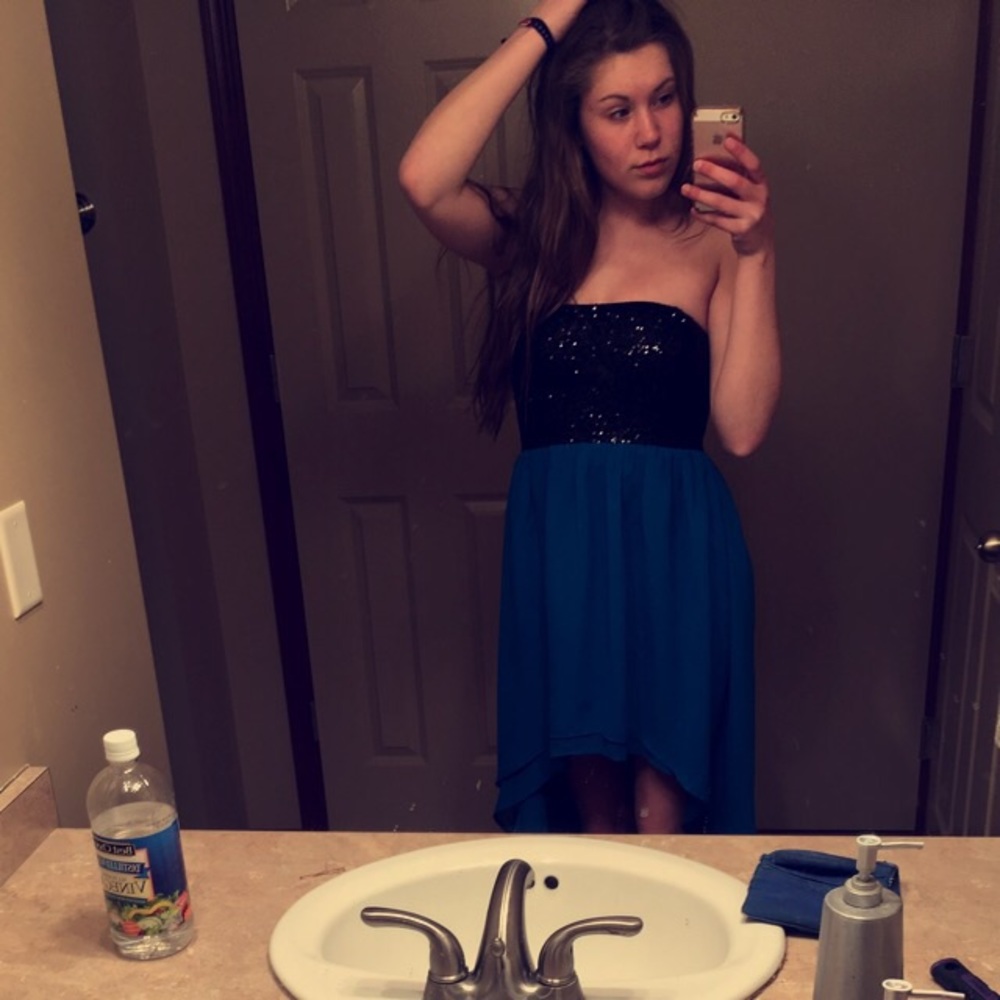 high/low dress