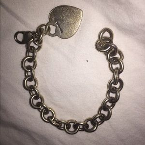 Tiffany & Co. heart charm bracelet