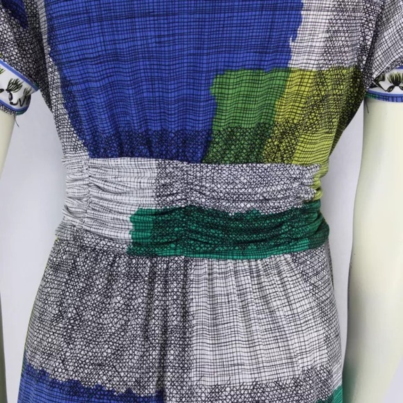 BCBG Maxazria Dress with Self Ties Multi-Color - Picture 4 of 6