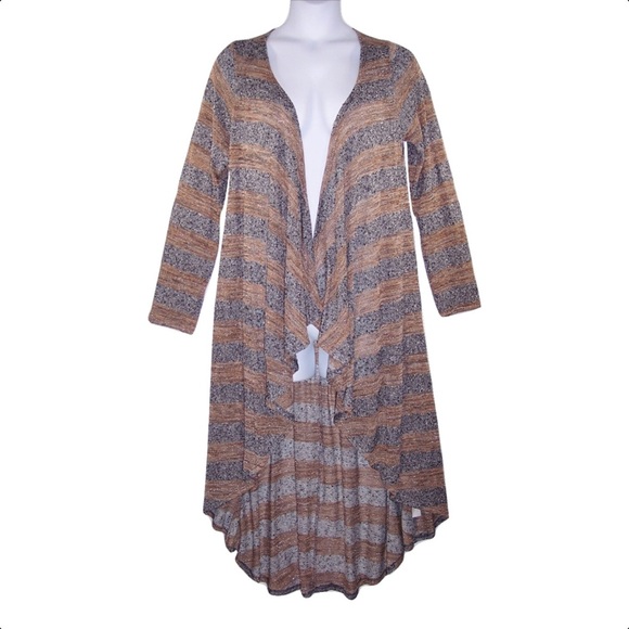 YUMMY PLUS 1X 2X Open Front Cardigan Sweater - Picture 3 of 8