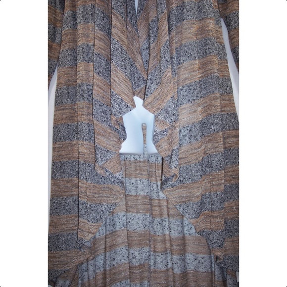 YUMMY PLUS 1X 2X Open Front Cardigan Sweater - Picture 5 of 8