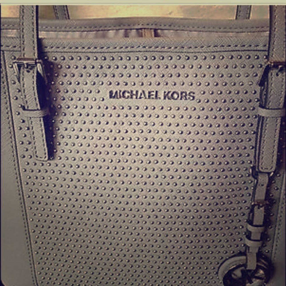 Michael Kors Micro Studded Tote and Wallet
