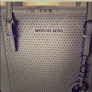 Michael Kors Micro Studded Tote and Wallet