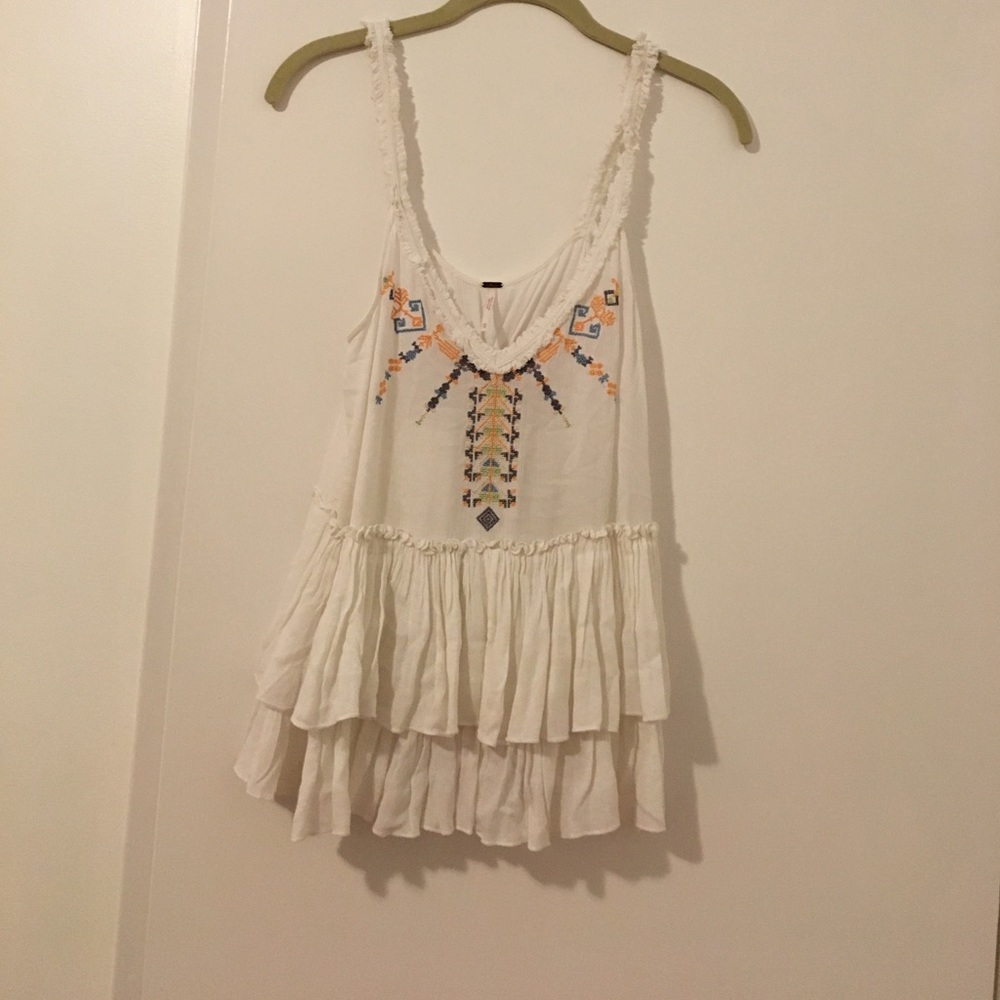 Free people Printed tank top