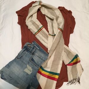 Ethiopian Linen Scarf