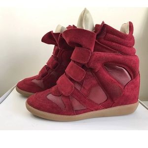 Isabel Marant Bekett Wedge Sneakers sz 36