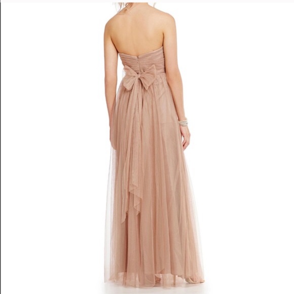 'Annabelle' Convertible Tulle Column Dress - Picture 2 of 4