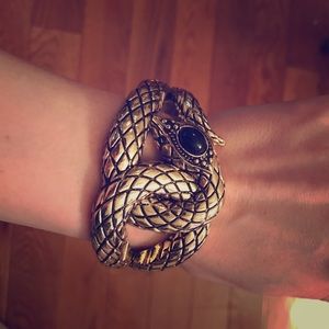 Snake cuff bracelet