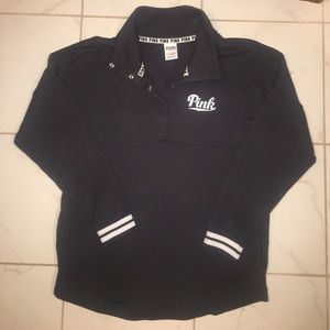 PINK by Victoria's Secret MD quarter snap pullover