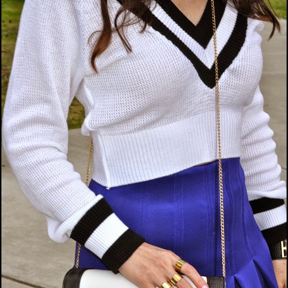 Nasty Gal Sweaters - White cropped sweater Nasty Gal Sweaters - White cropped sweater
