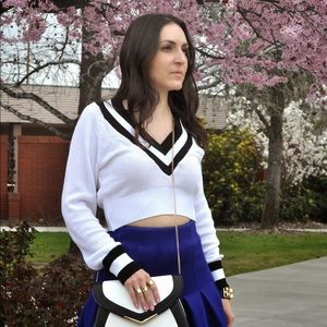 Nasty Gal Sweaters - White cropped sweater Nasty Gal Sweaters - White cropped sweater