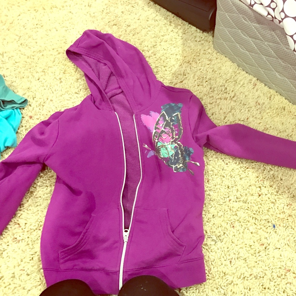 Zip up hoodie