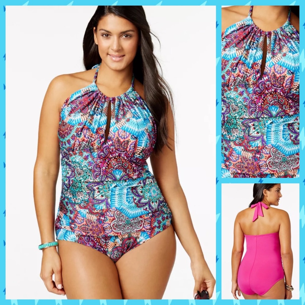 SOLD Kenneth Cole Reaction 2x Swim suite