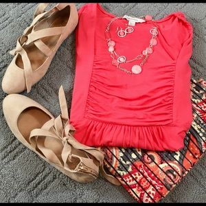 Boston Proper Tunic Blouse