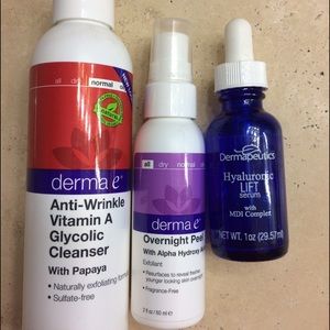 Derma E skin care lot