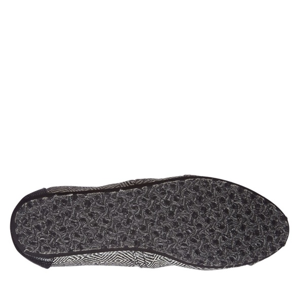 TOMS 'Classic' Print Wool Slip-On Flat Shoes - Picture 4 of 7