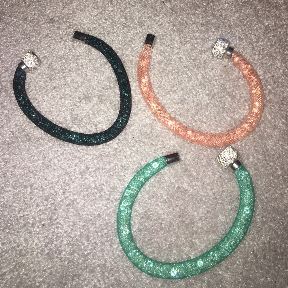3 Crystal Bangles - Picture 7 of 7