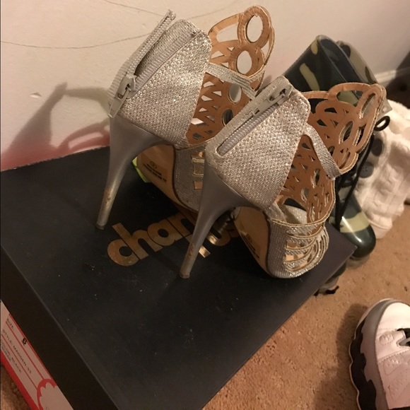 Charlotte Russe sparkly heels - Picture 2 of 3