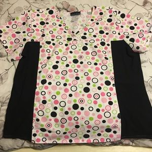 Cherokee XL Scrub Top